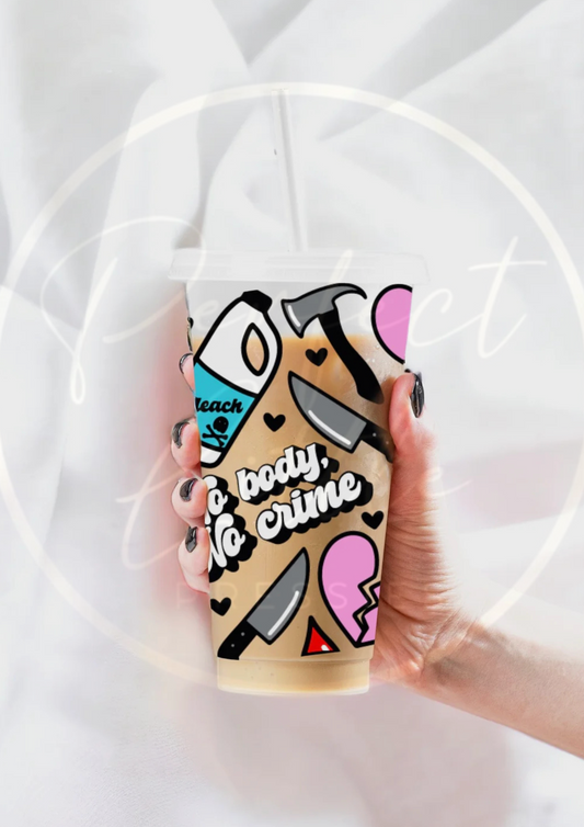 True Crime Design - 24oz Cold Cup Personalised