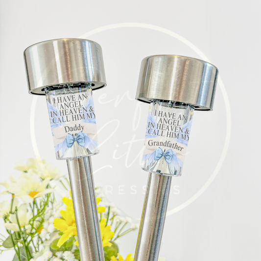 Memorial Solar Light Stake - Angel In Heaven