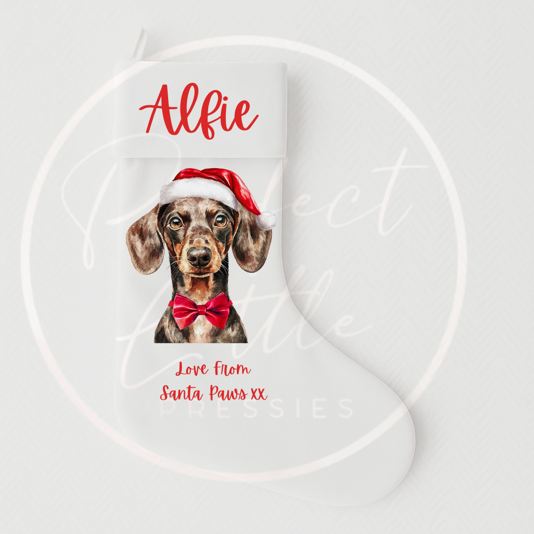 Christmas Stocking - Dog Designs