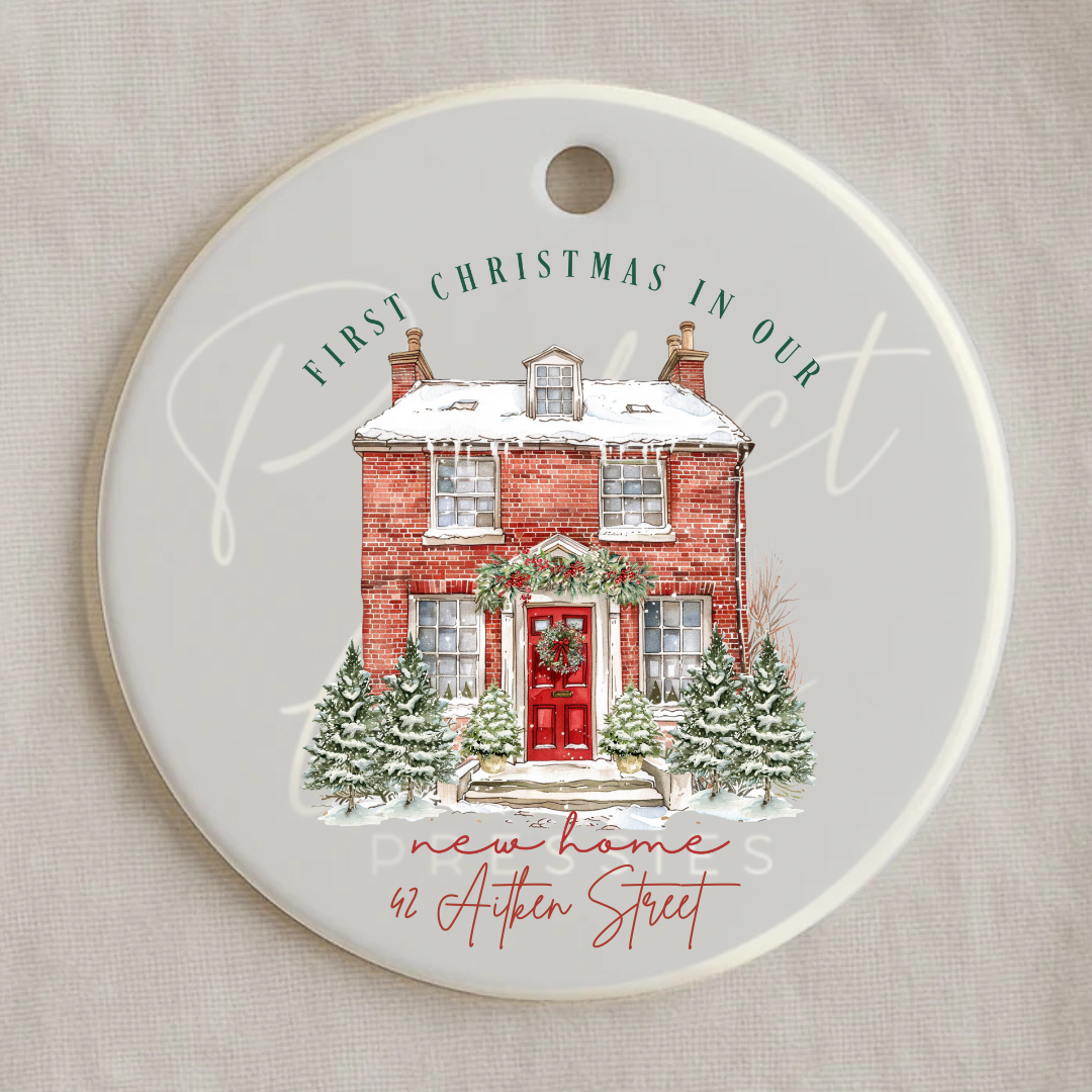 Christmas Decoration - First Christmas New Home