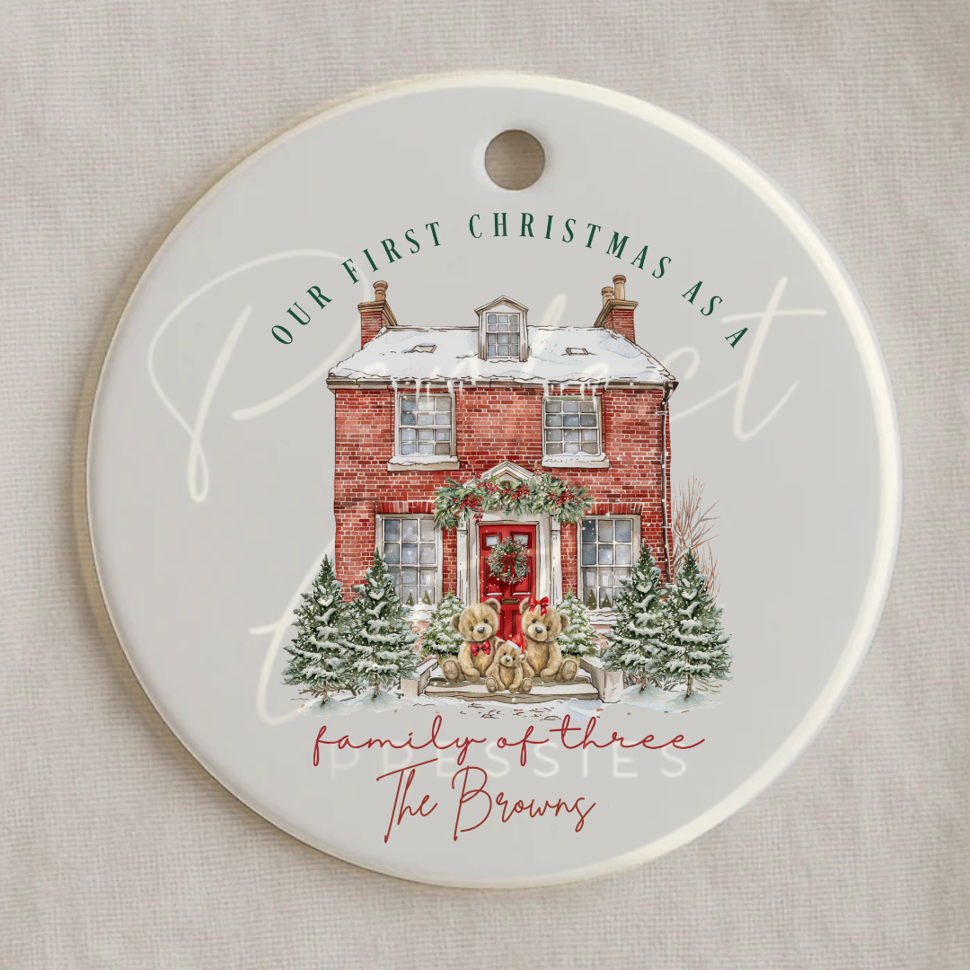 Christmas Decoration - First Christmas Family Of...