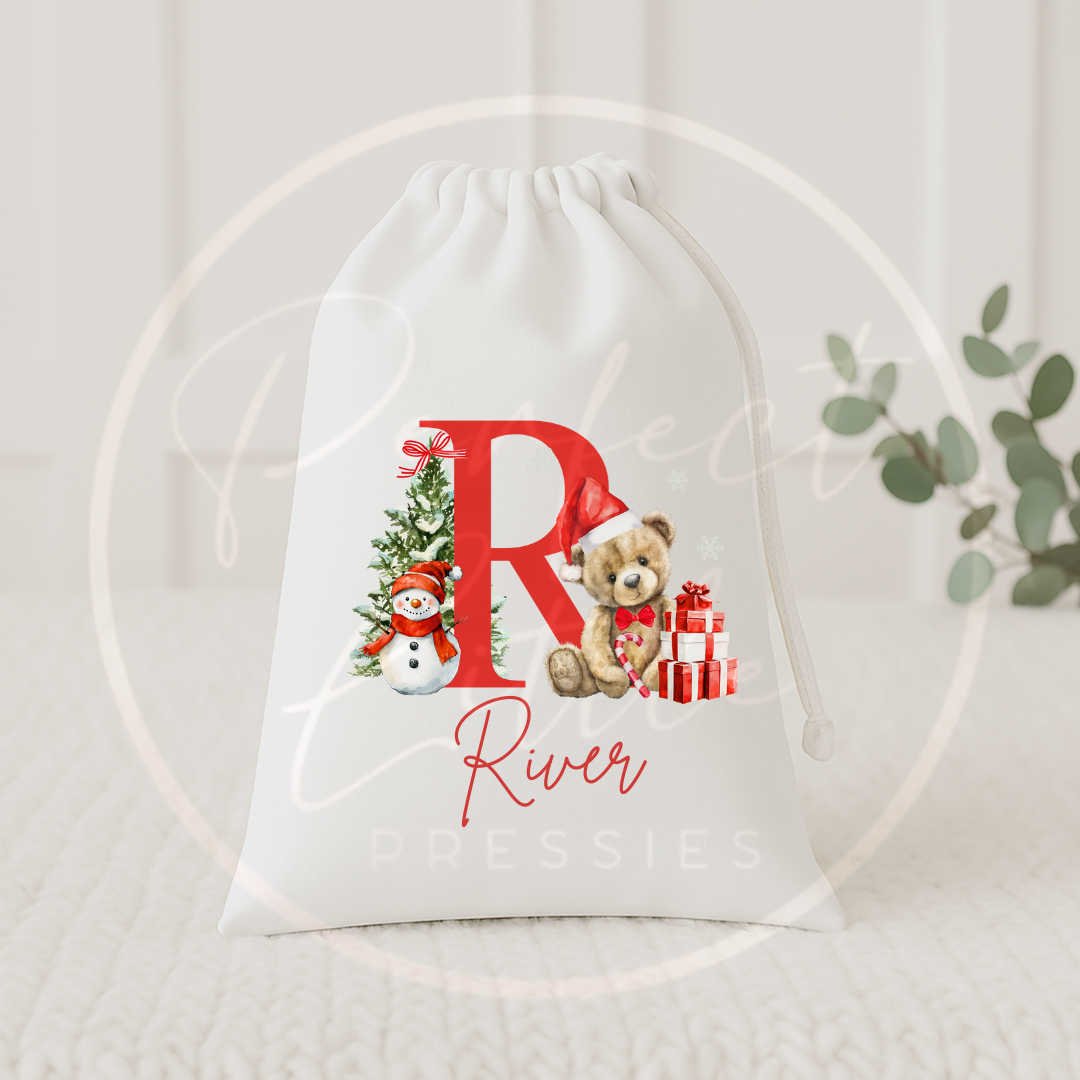 Christmas Drawstring Bag - Drawstring Bag