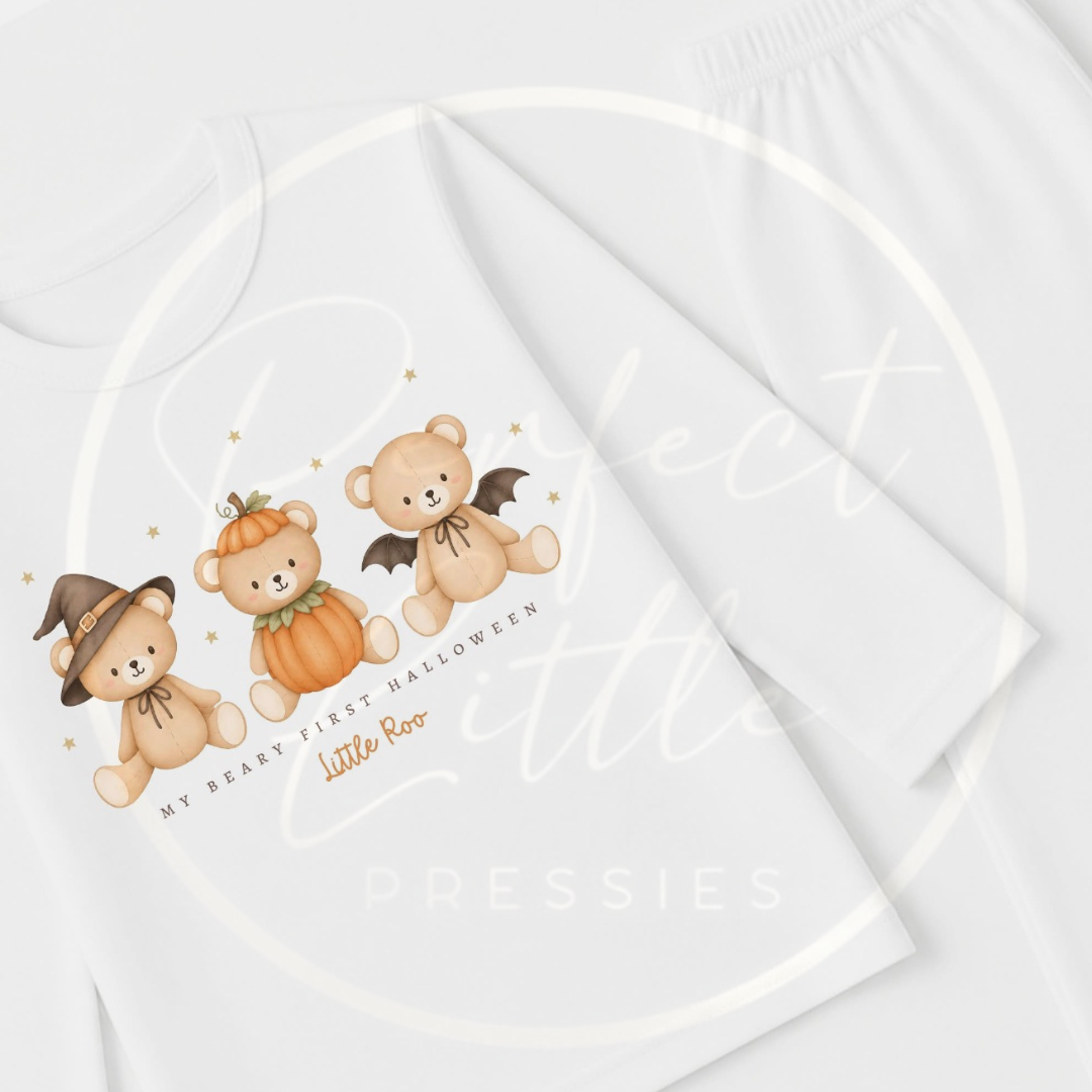 Pyjamas/Lounge Set - Beary First Halloween