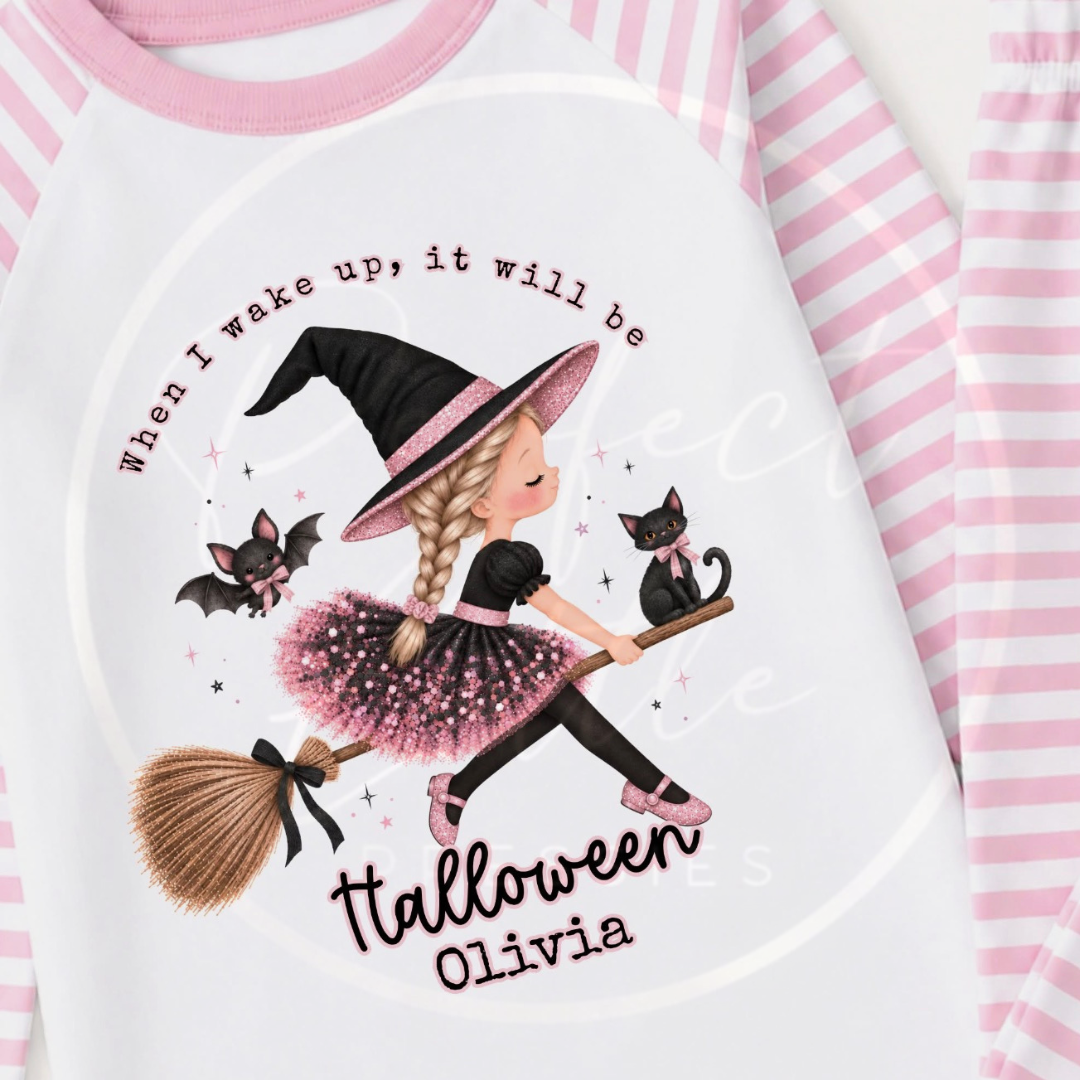 Pyjamas - Pink Girly Witch