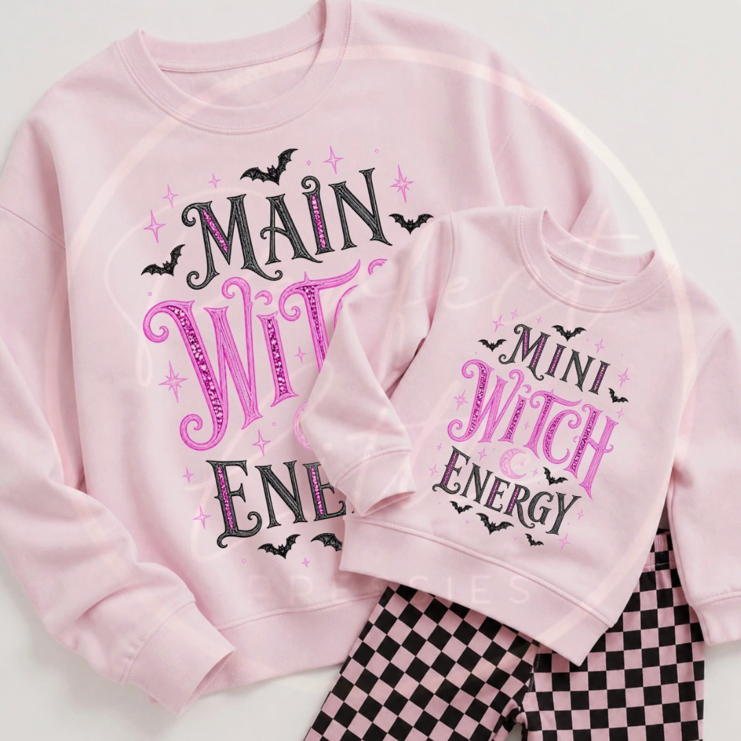 Adult Sweatshirt - Main Witch Energy (Matching Set Part)