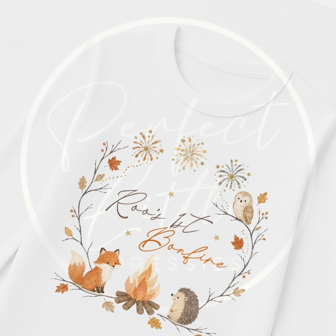 Pyjamas/Lounge Set - Stick Wreath Bonfire