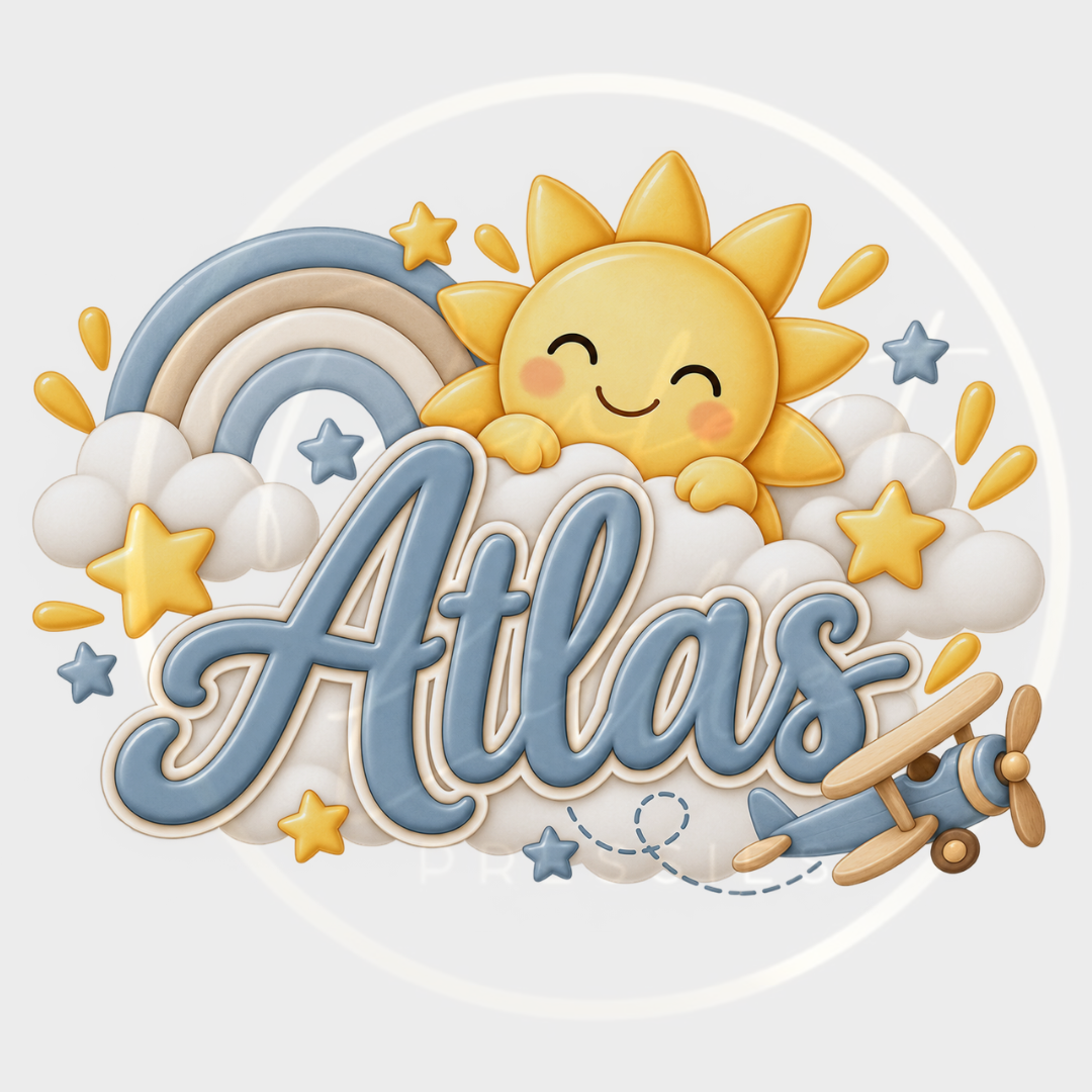CUSTOM ADHESIVE DECAL - Boys Sunshine