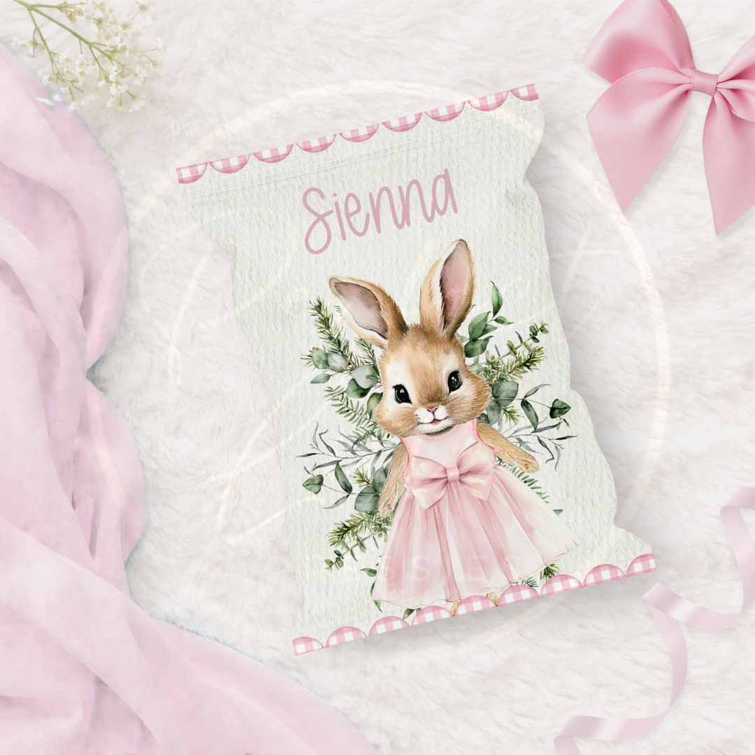 Easter - Pink Bunny Treat Packet