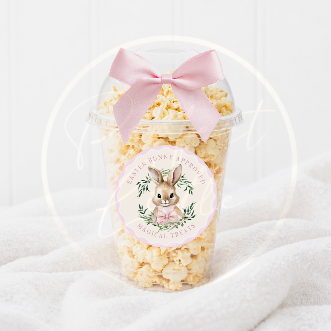 Easter - Pink Bunny Fillable Dome Cup