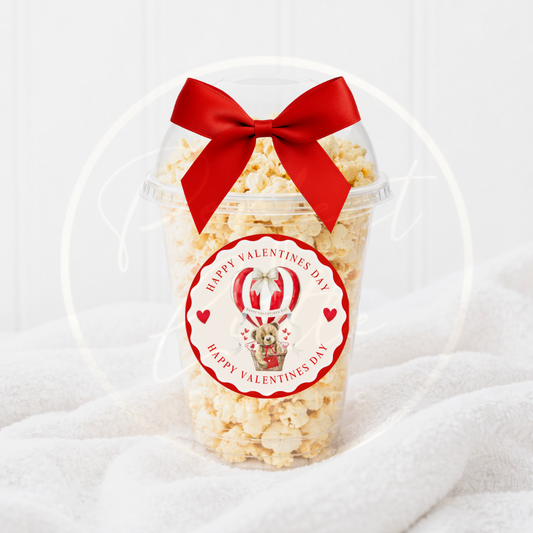 Valentines - Red Balloon Fillable Dome Cup