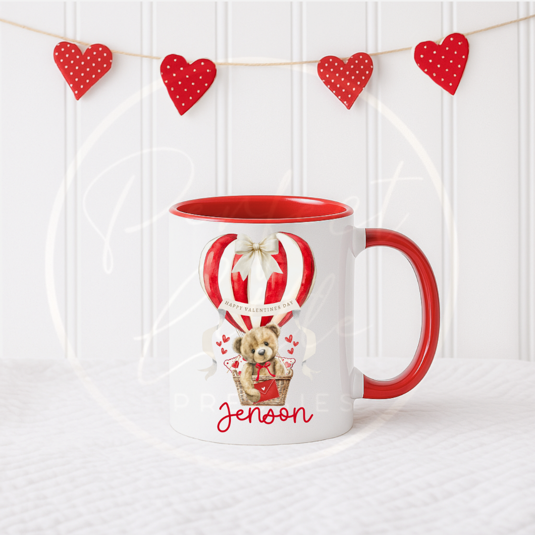 Valentines - Hot Air Balloon Mug