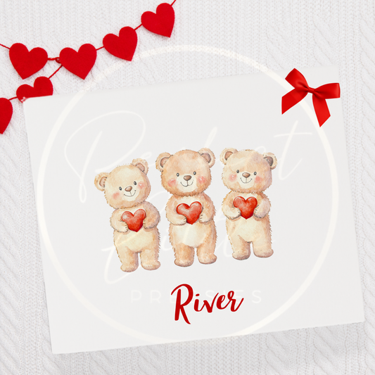 Valentines - Bear Trio Box
