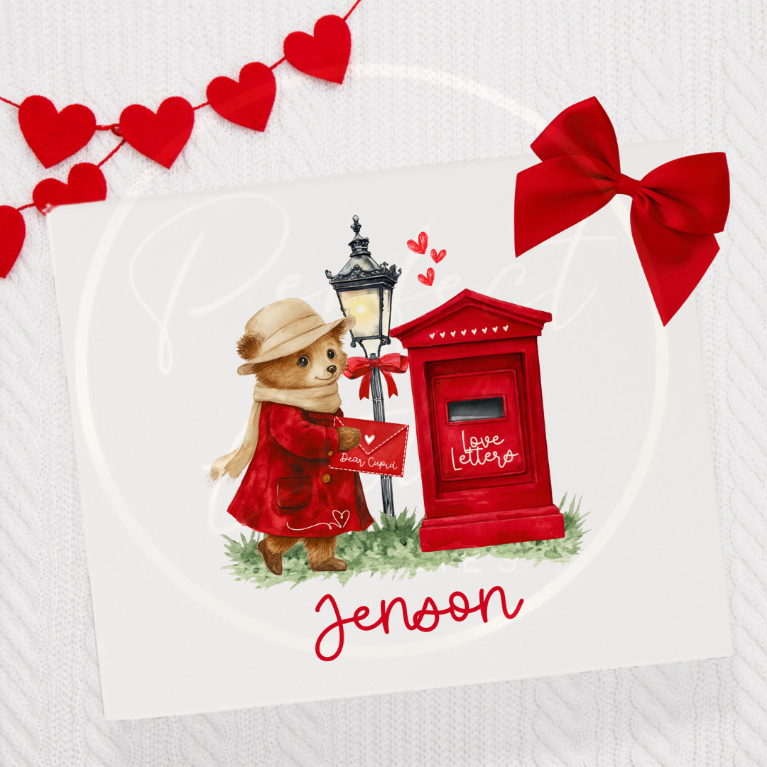 Valentines - Bear Love Letter Box