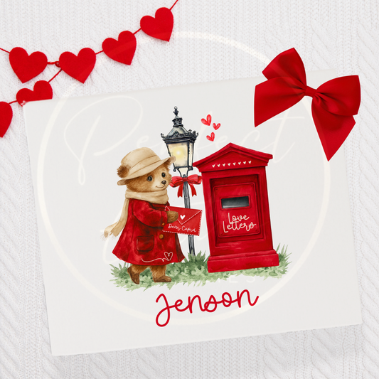 Valentines - Bear Love Letter Box