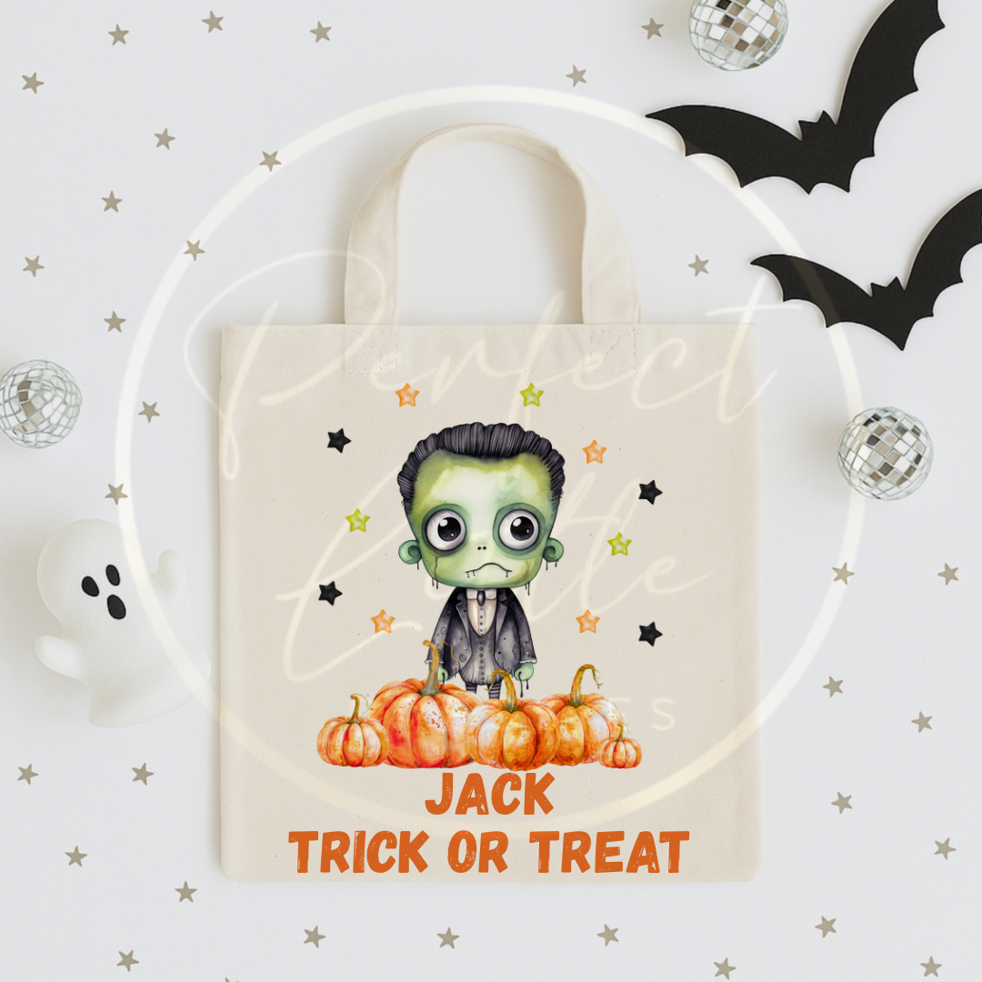 Halloween Spooky Characters Tote Bag
