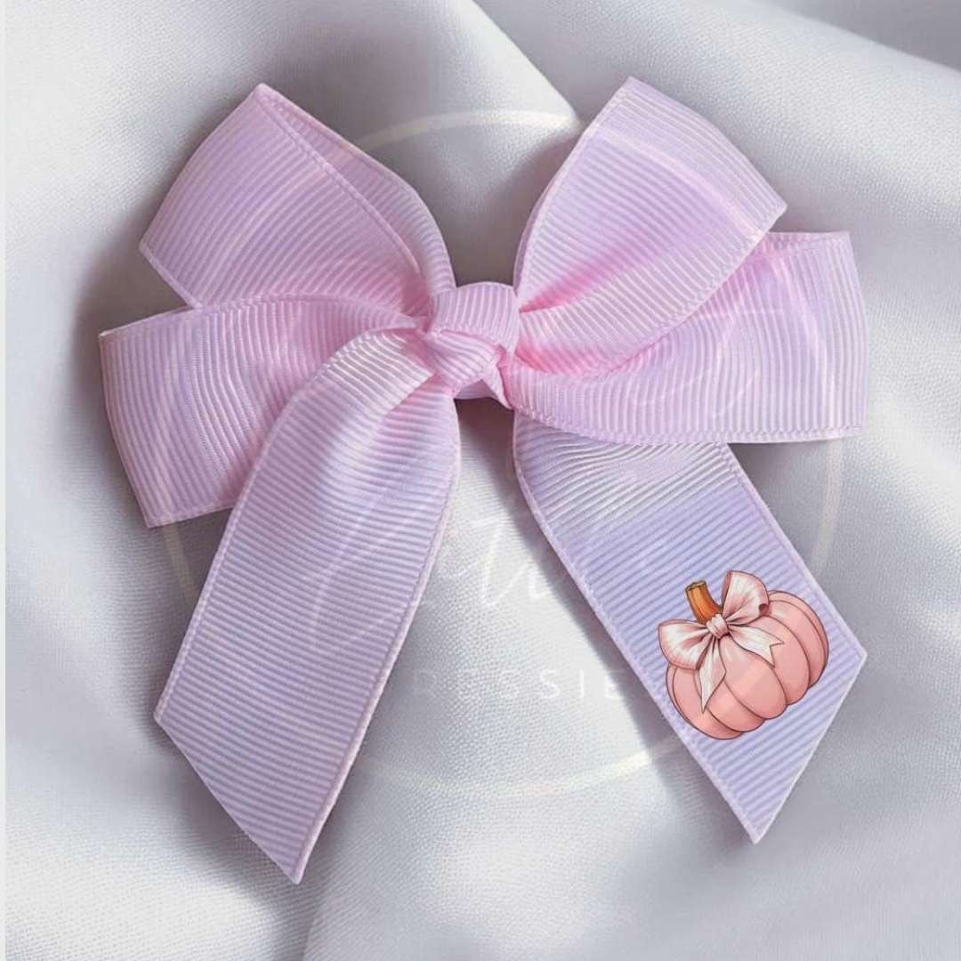 Bow Pumpkin - Hair Bow