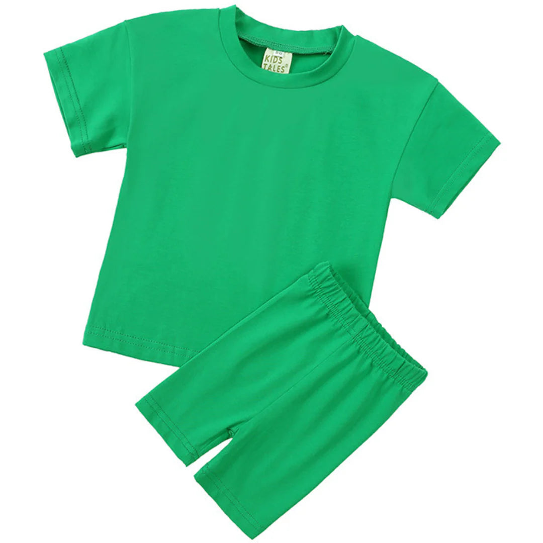 Kids T/Cycling Short Set (Younger Sizes)