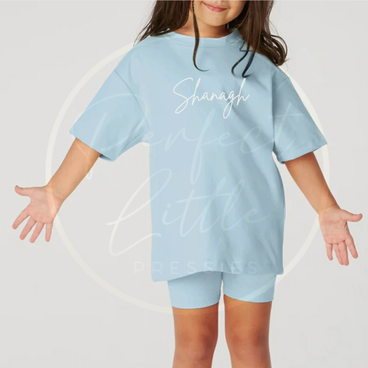 Kids T/Cycling Short Set (Older Sizes)