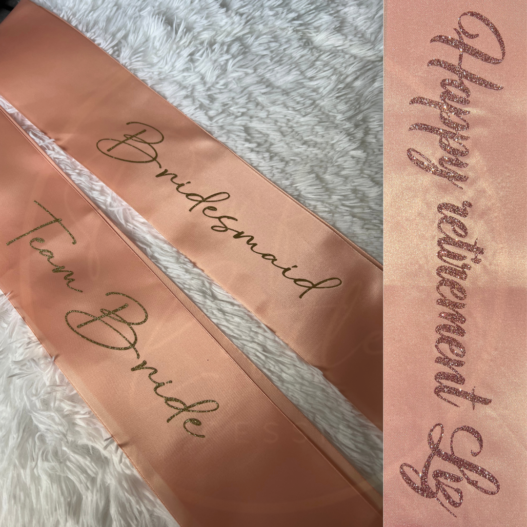 Occasion Sash - Custom Text