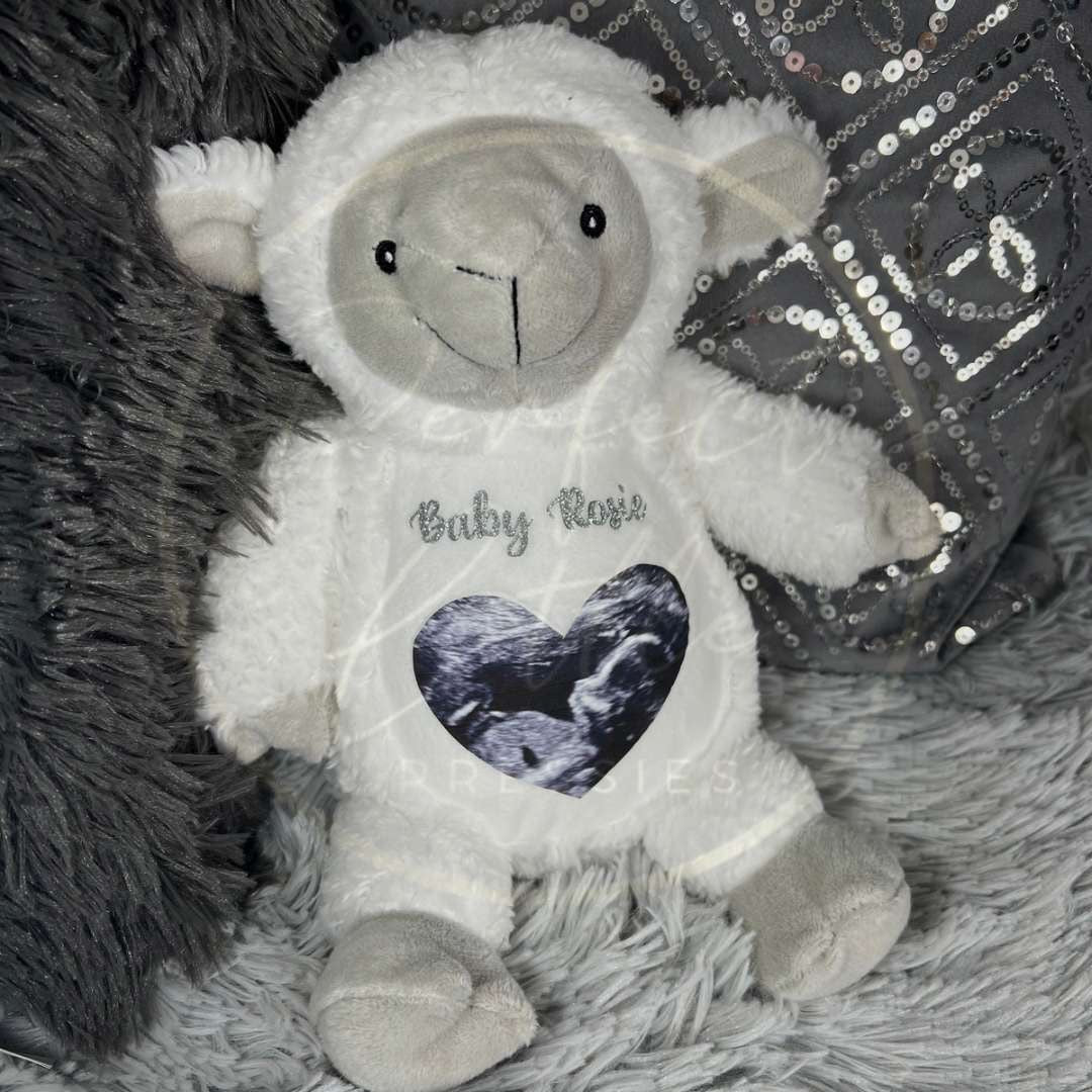 Baby Scan Photo Teddy Bear