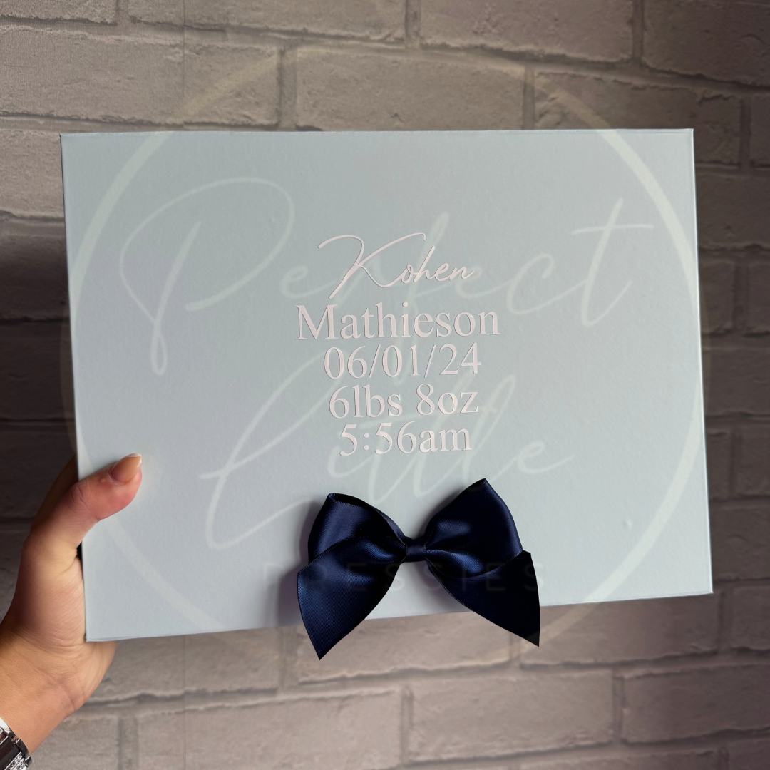 Baby Birth Details - Keepsake Box
