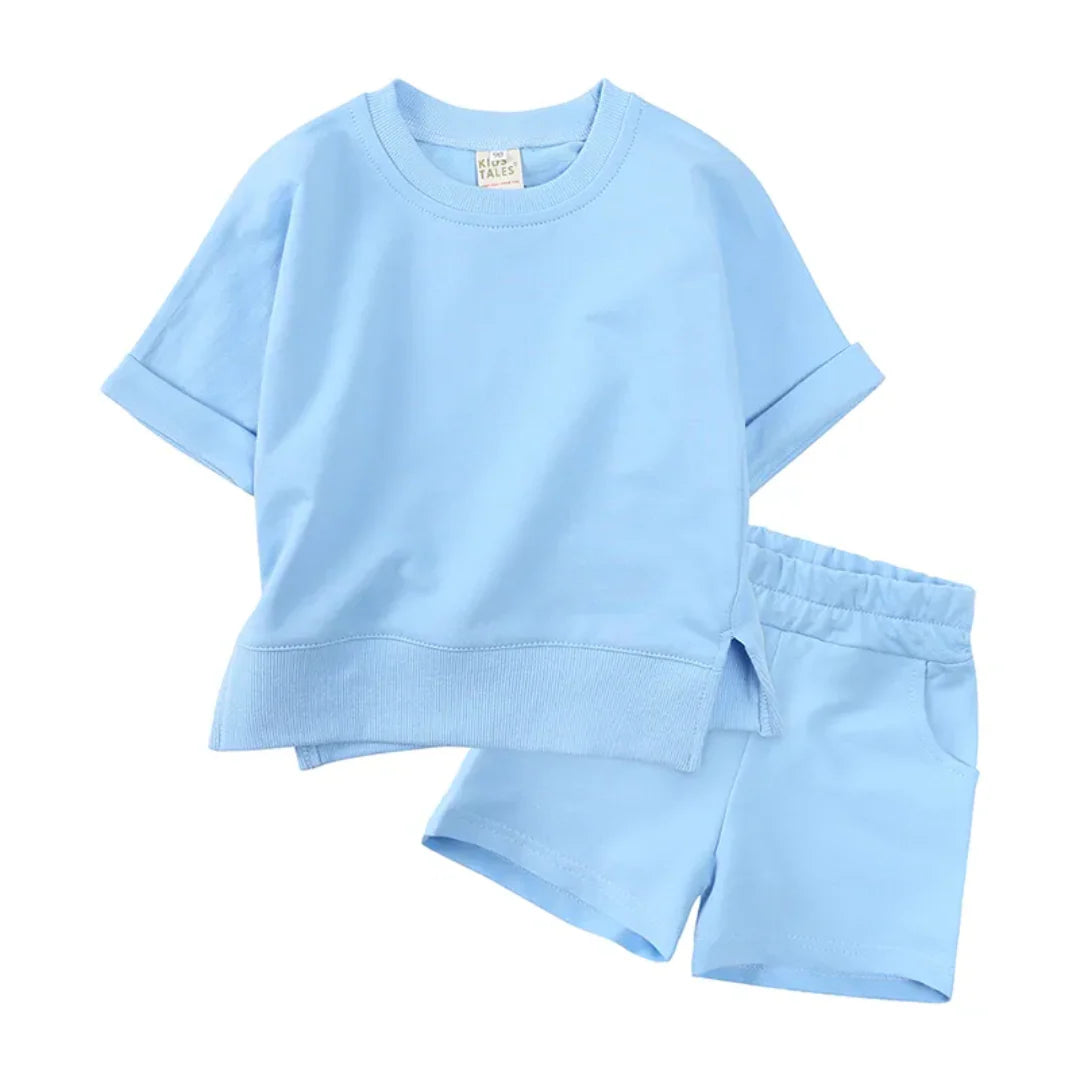 Kids Spring Shorts/T Set