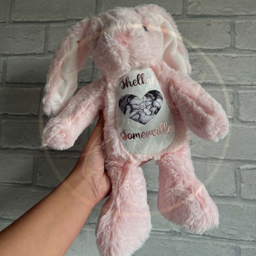 Baby Scan Photo Teddy Bear