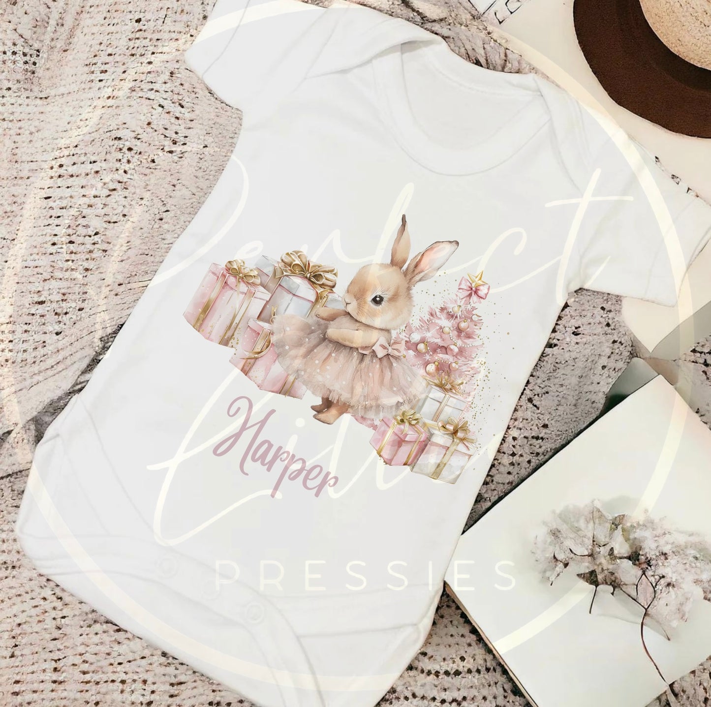 Christmas Baby Grow - Ballerina Gifts
