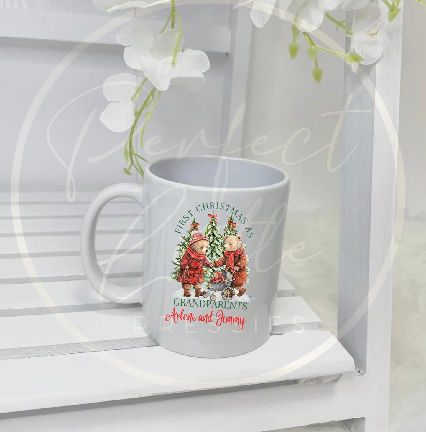 Christmas Mug - First Christmas As Grandparents