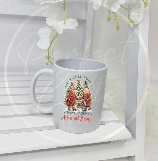 Christmas Mug - First Christmas As Grandparents