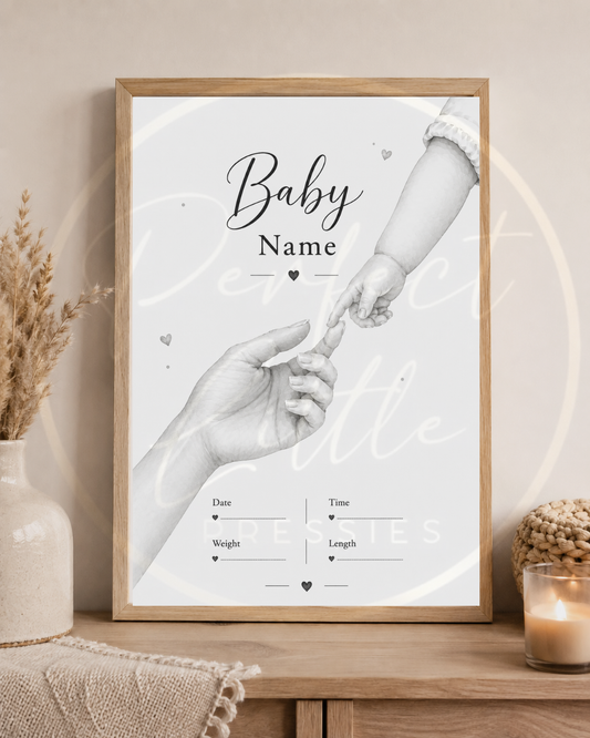 PAY WHAT YOU CAN AFFORD - Baby Birth Minimalism (Digital Download)