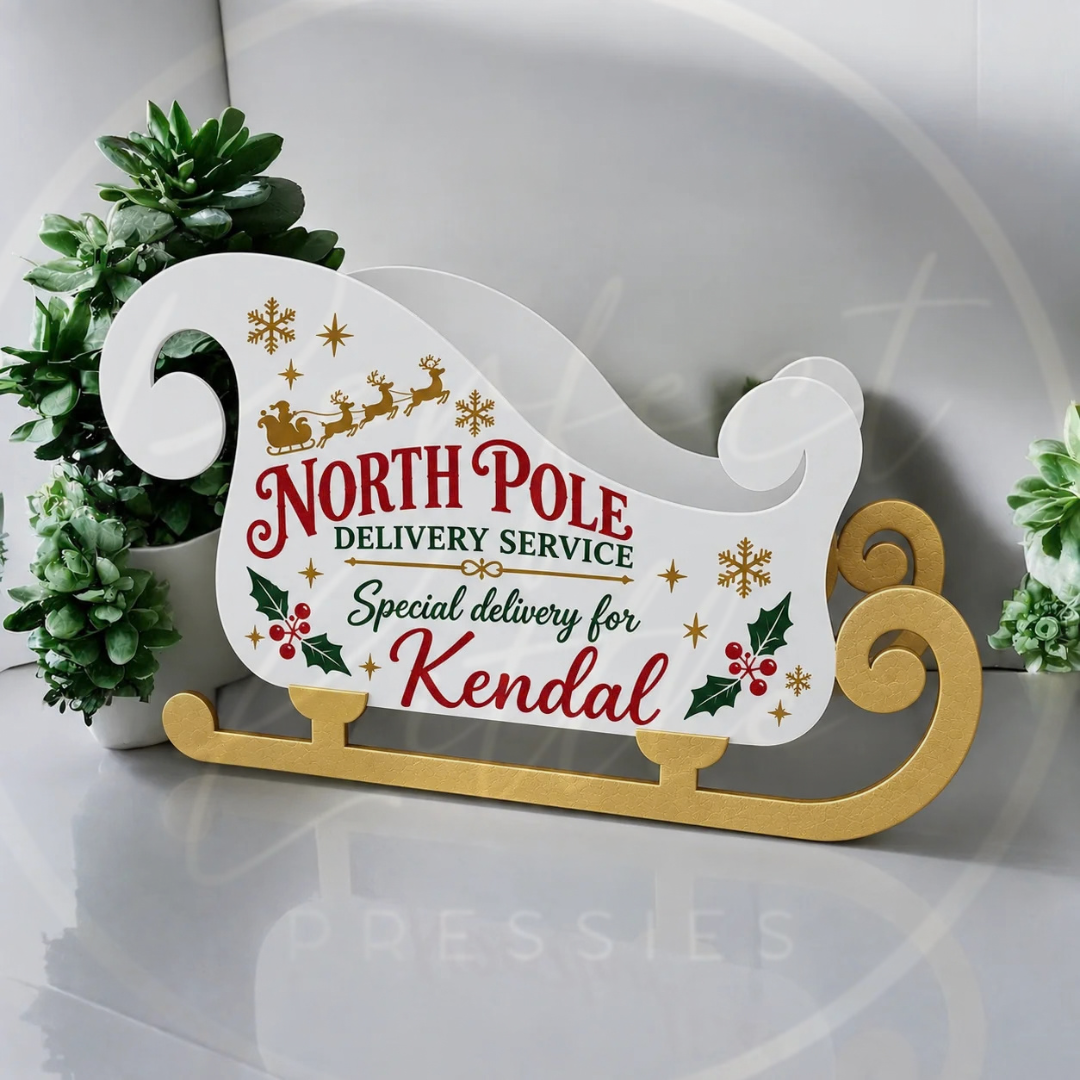 Christmas - Freestanding Sleigh