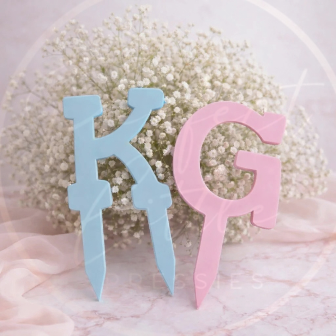 Memorial - Alphabet Grave Markers