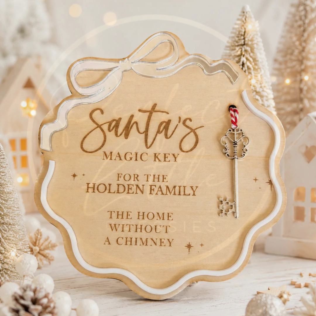 Christmas - Santa's Magic Key Engraved