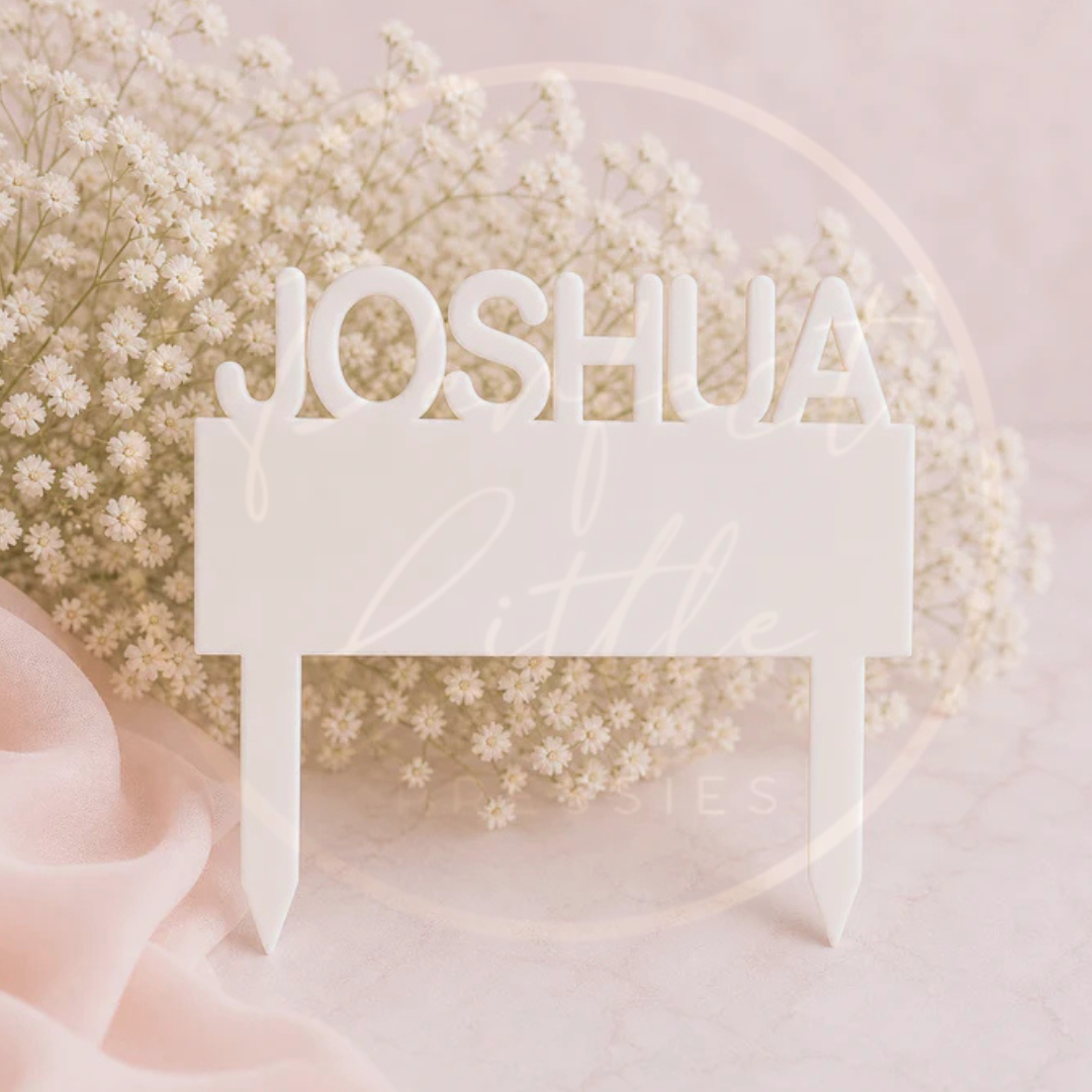 Memorial - Acrylic Name Stake