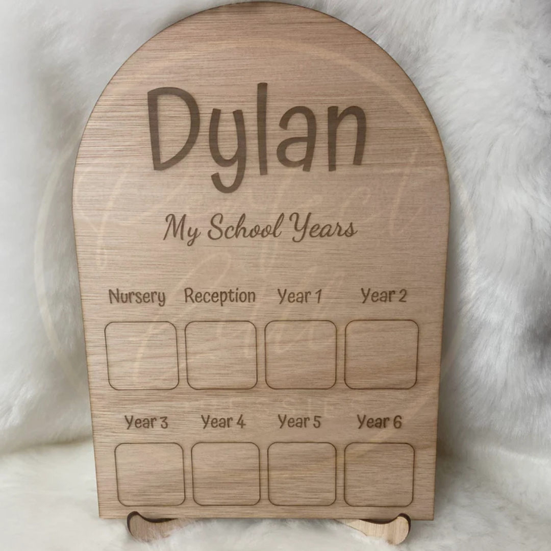 Kids - My School Years Plaque