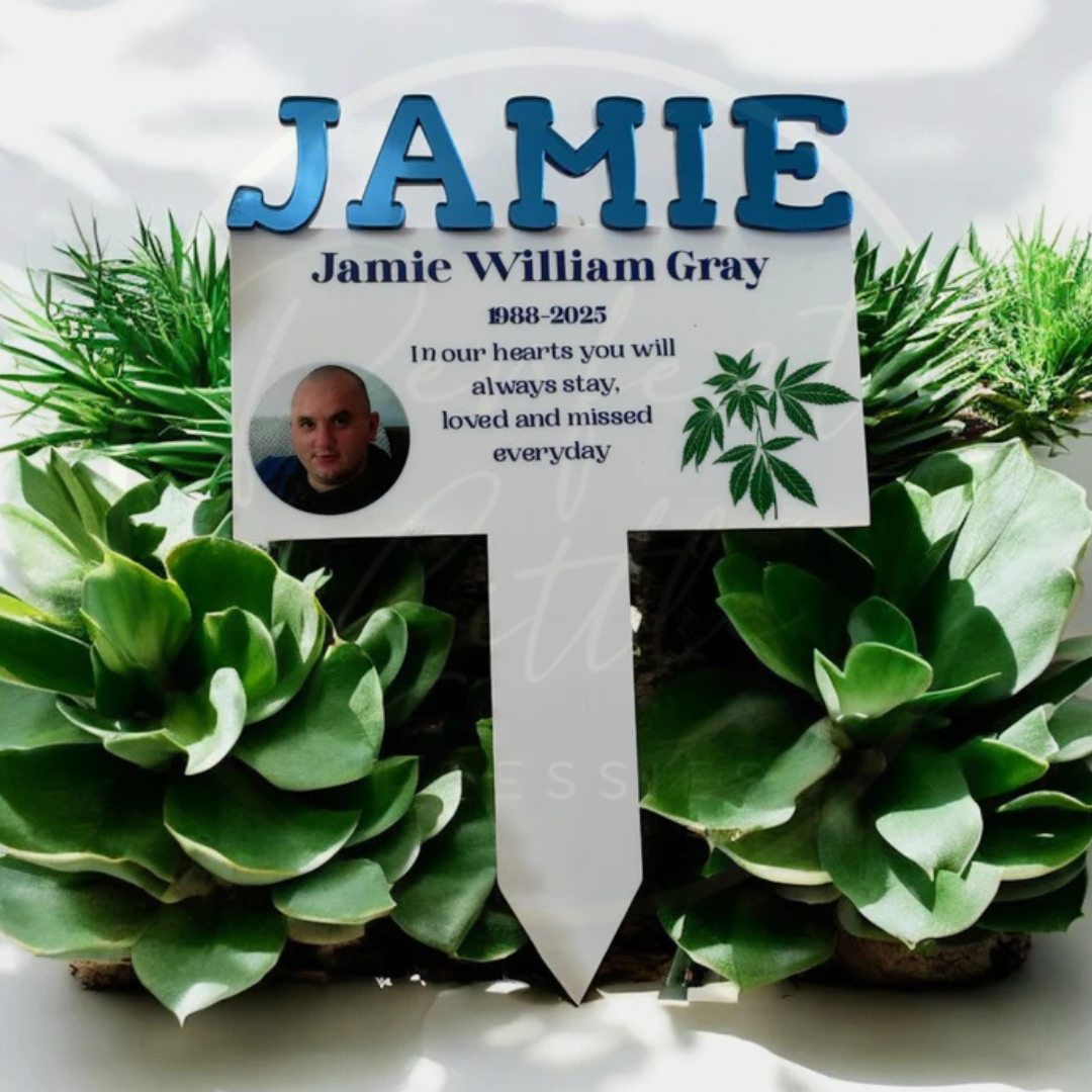 Memorial - Name Stake Acrylic