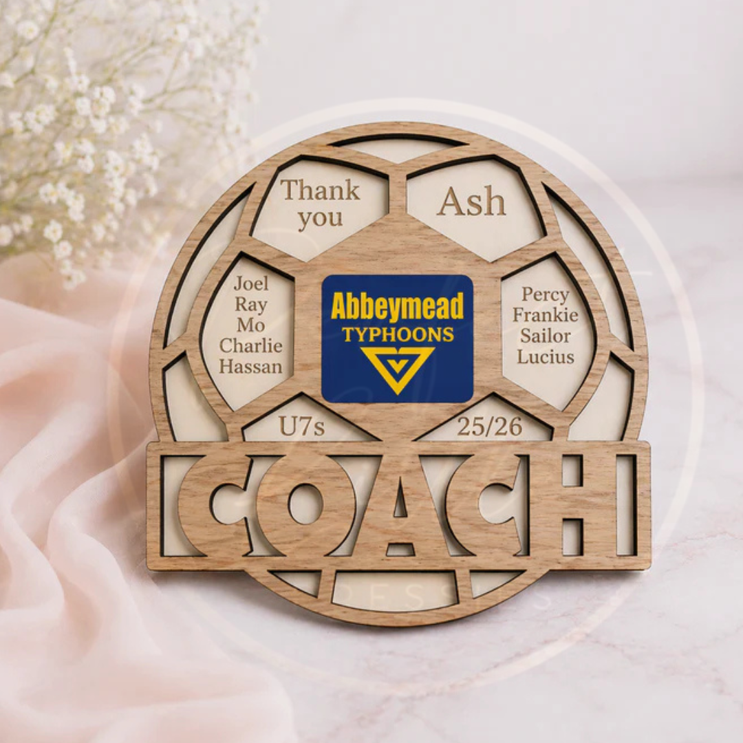 Wall Plaque - Football Coach