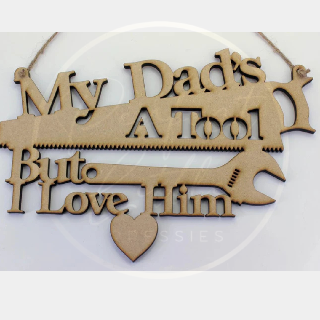 Wall Sign - Dad's Tool
