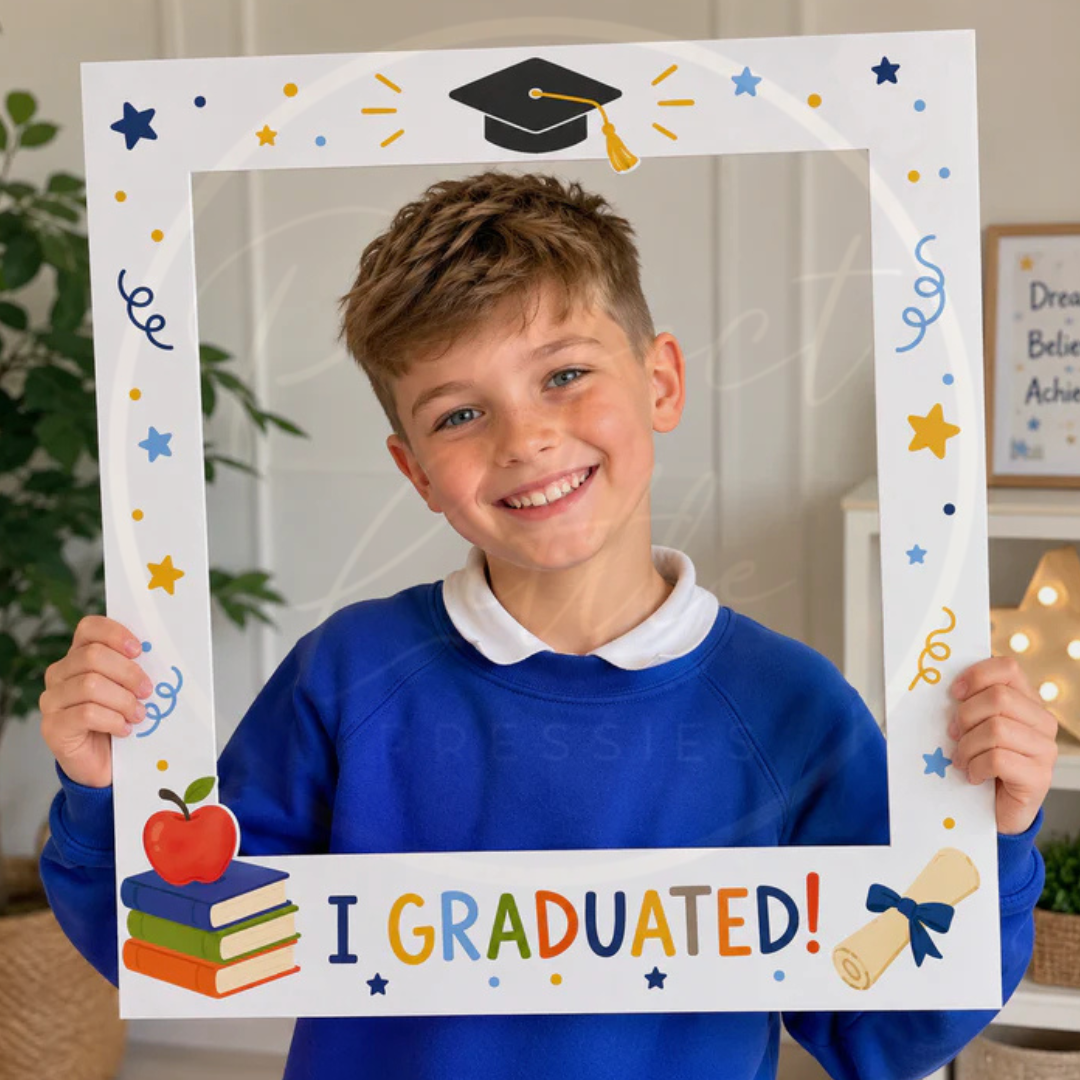Acrylic Selfie Frame - I Graduated
