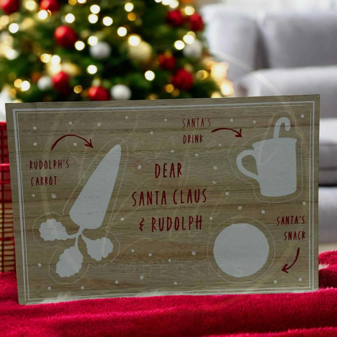 Christmas - Santa Snack Board