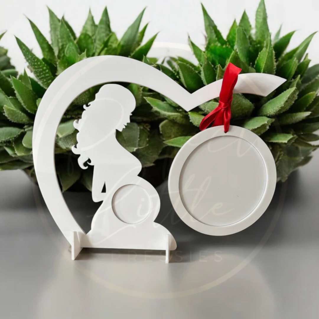 Freestanding Sign - Maternity/Born Photo Keepsake 30cm
