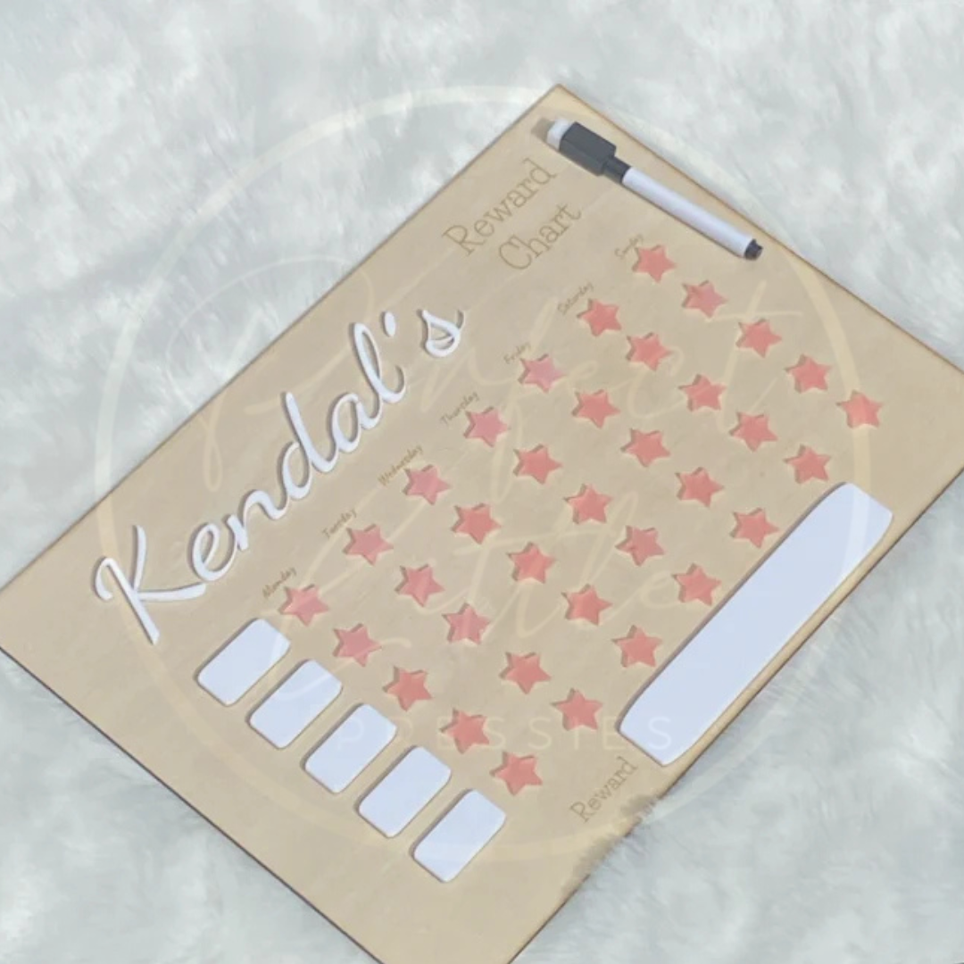 Kids - Reward Chart (Detachable Stars)