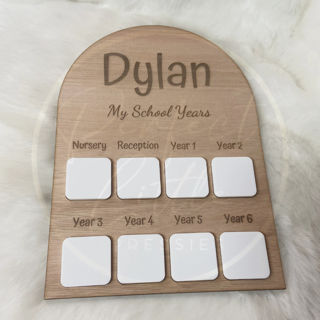 Kids - My School Years Plaque