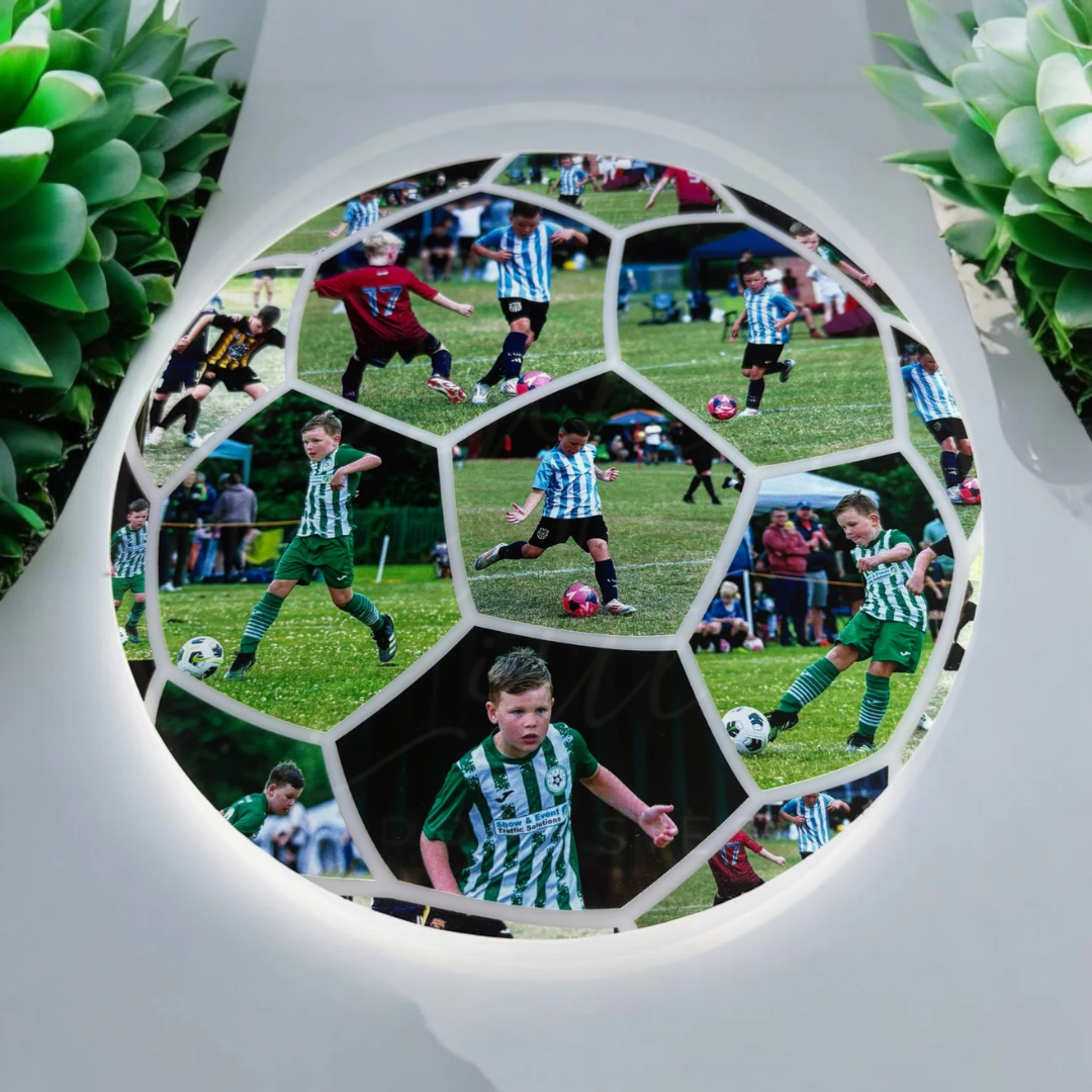 Wall Sign - 20cm Football Custom