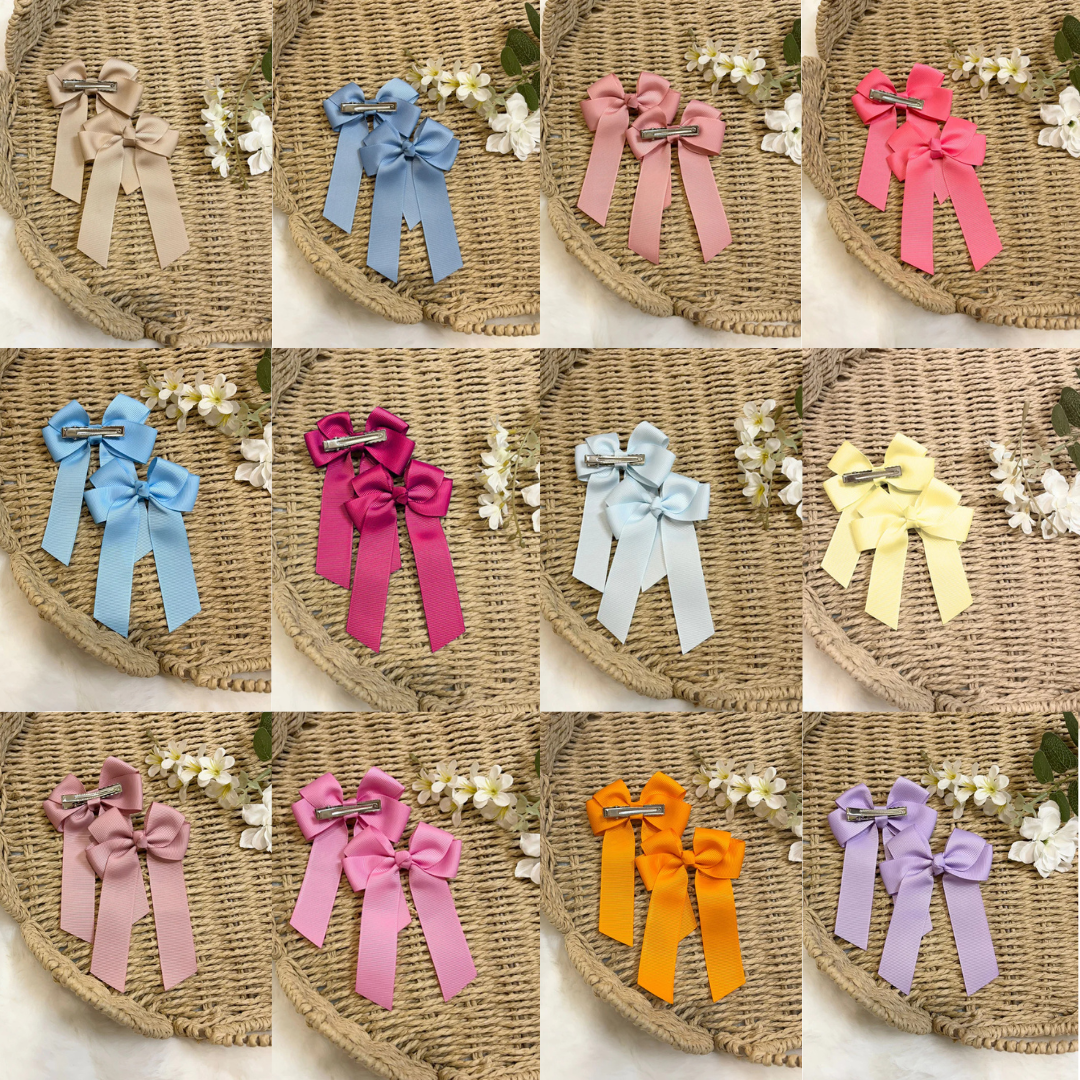 Hair Bow (40+ Colours)