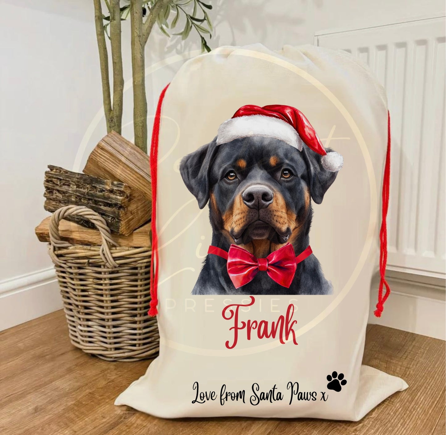 Christmas Sack - Dog Designs