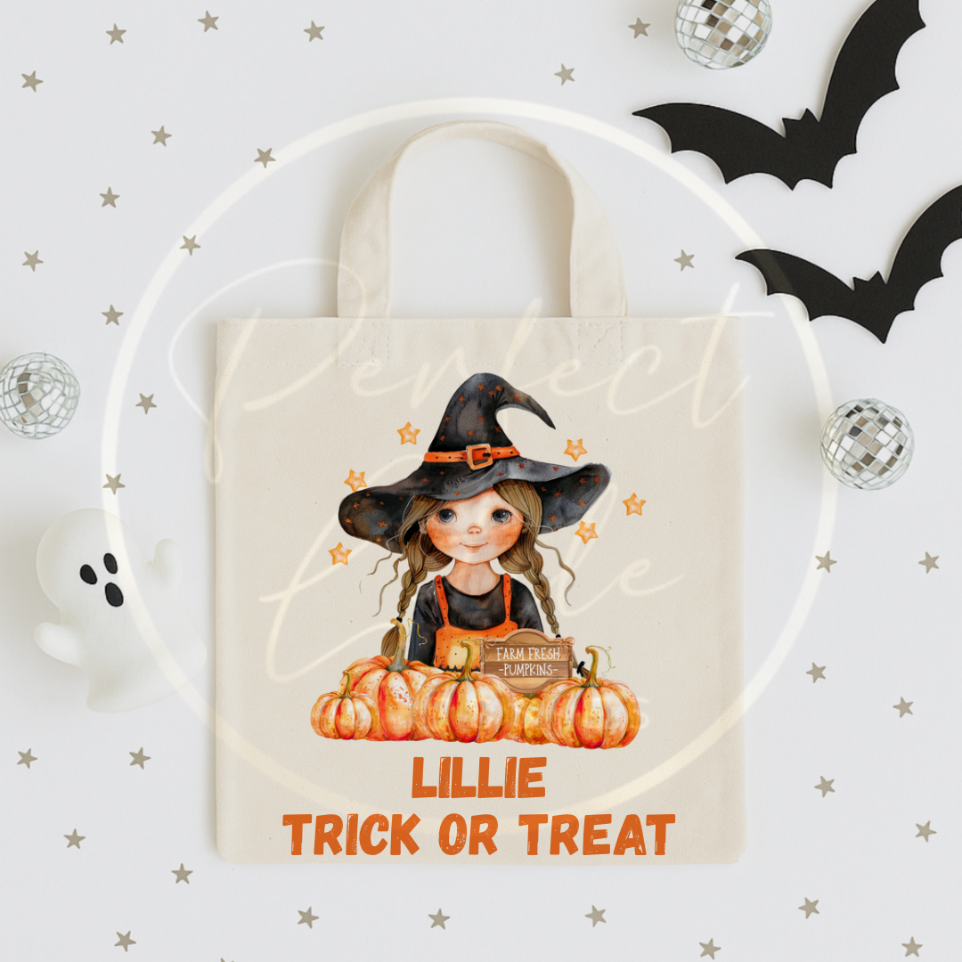 Halloween Fresh Pumpkins Tote Bag