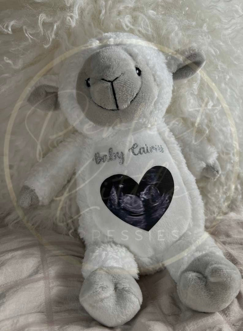 Baby Scan Photo Teddy Bear