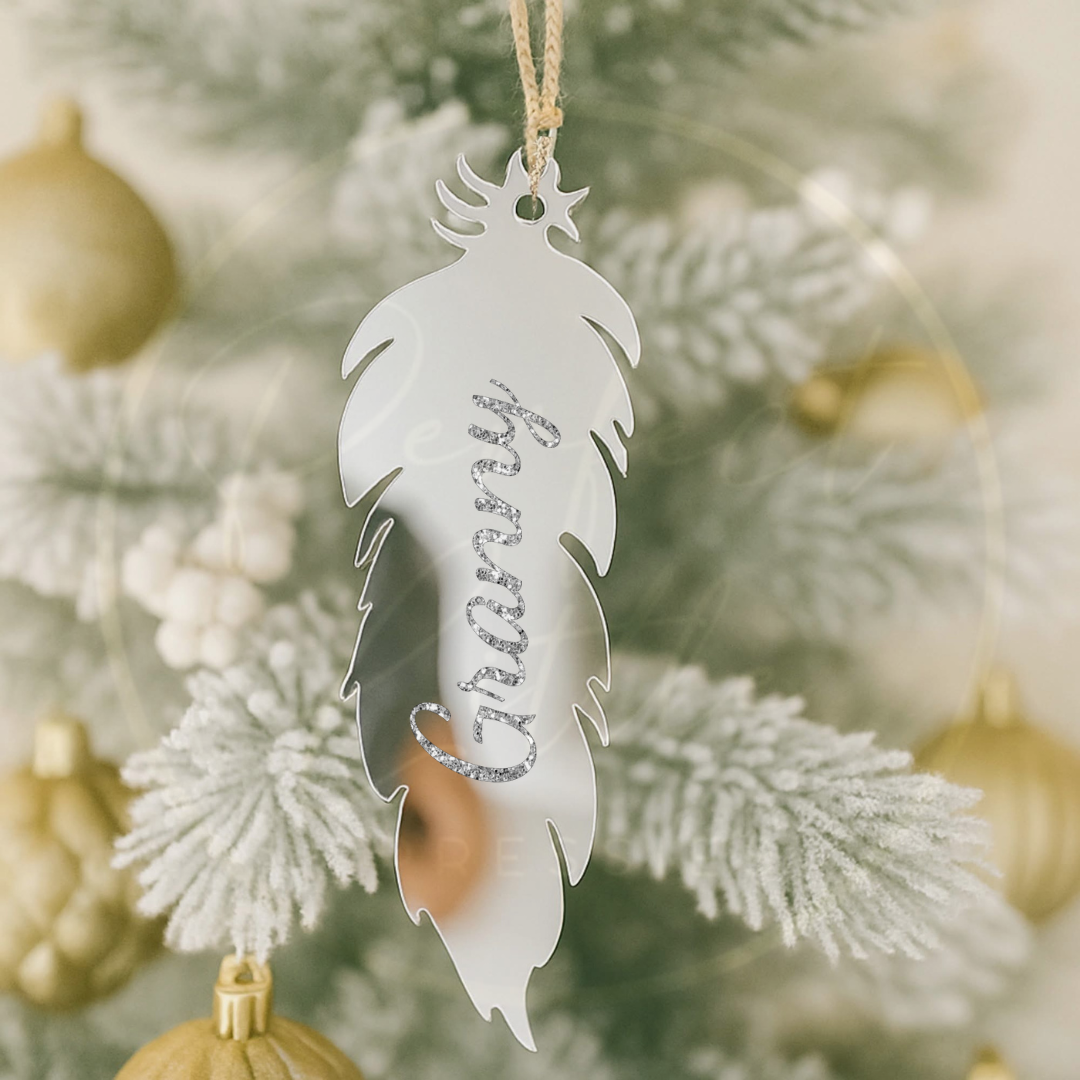 Christmas Decoration - Memorial Feather